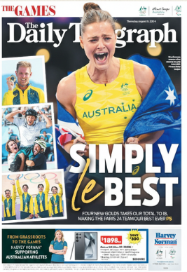 DAILY TELEGRAPH newspaper detail image